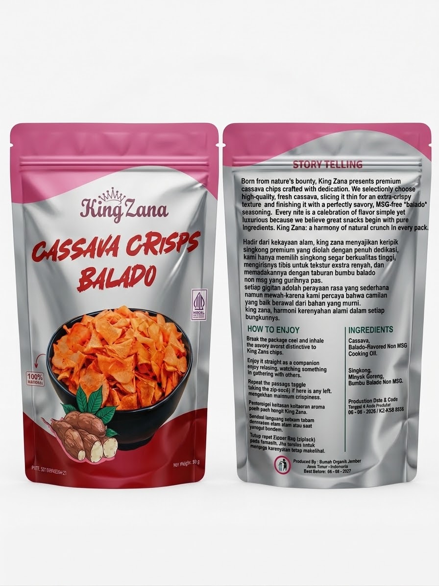Cassava Crisps Balado