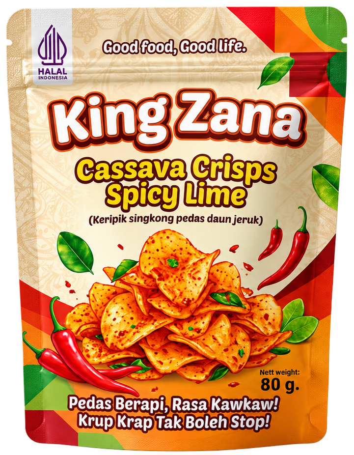 Cassava Crisps Spicy Lime